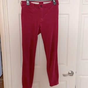 Pilcro by Anthropologie High Rise Skinny Cords